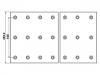 Brake Lining Kit:2727460