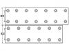 Brake Lining Kit:424 999 76