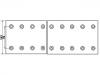 Brake Lining Kit:357 421 23 10