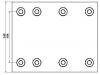 Brake Lining Kit:81.50221.6037