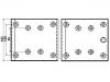 Brake Lining Kit:617 423 17 30